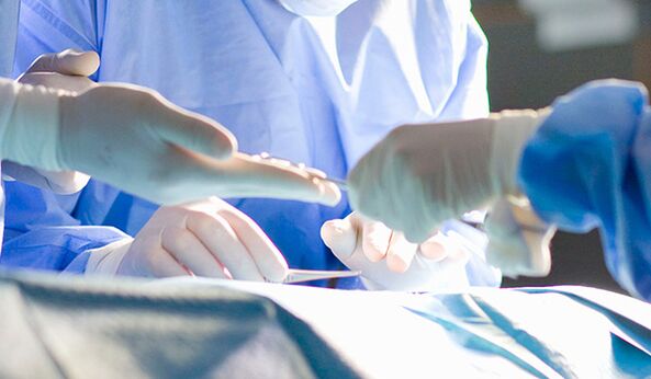 Operation on the genitals